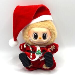 New - Santa Claus Costume for Labubu - Costume Only